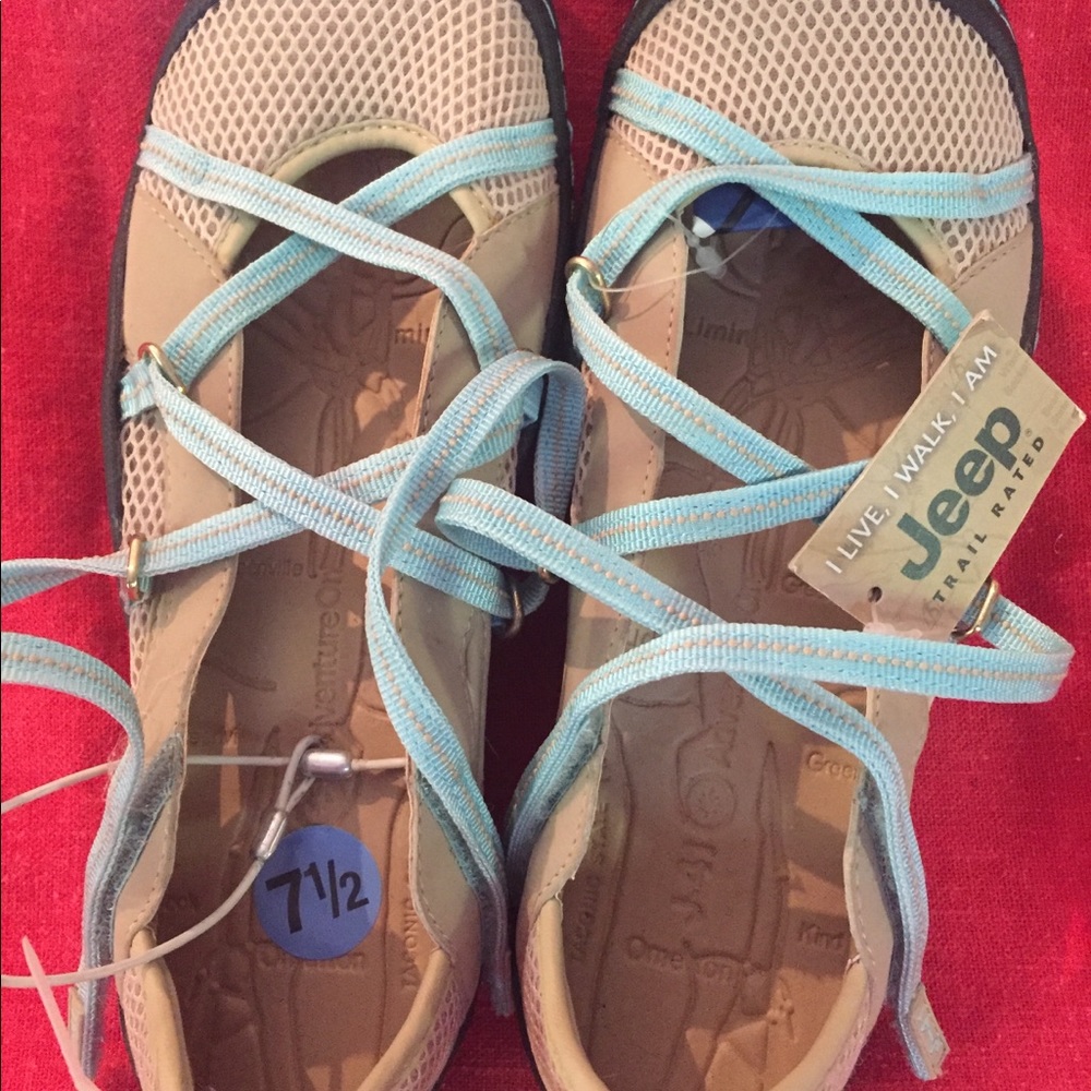 Jeep J-41 Signature Trail Sandals size 7.5 NWT